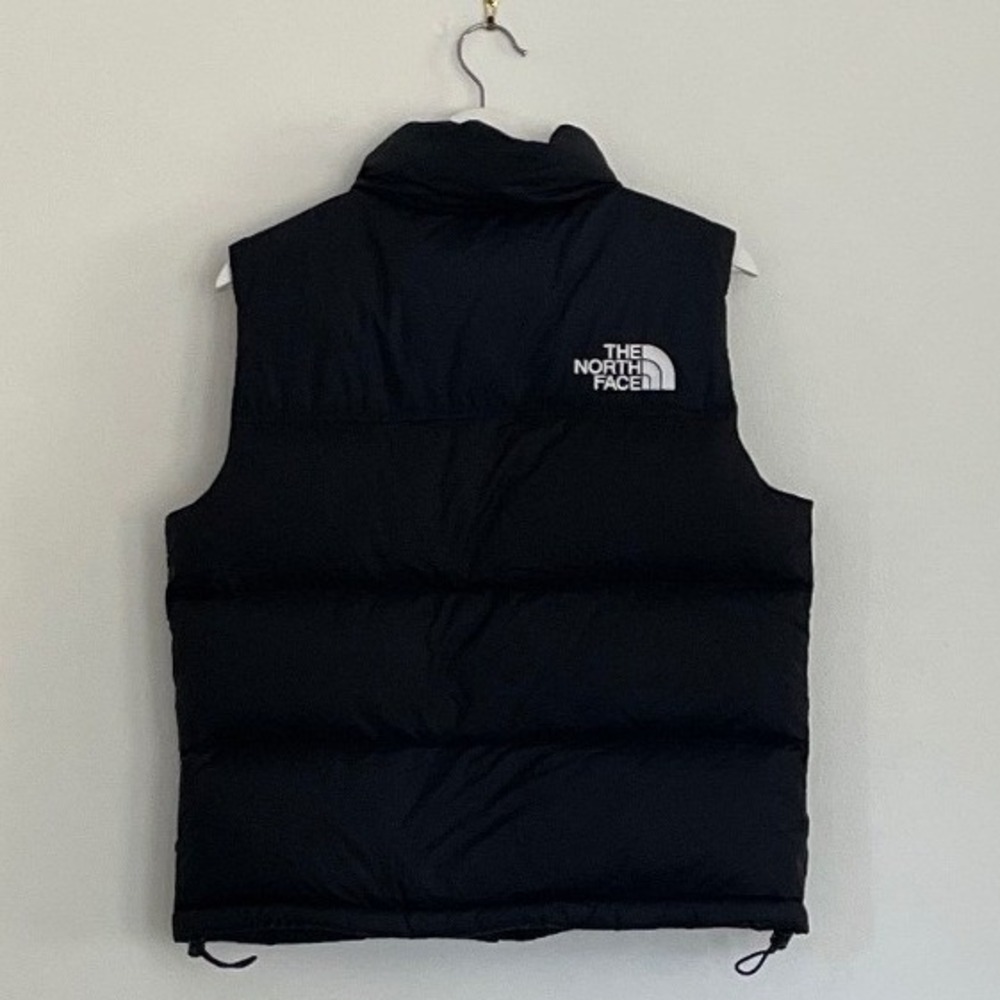 The North Face Womens Nuptse 700 Down Puffer Vest Black Size Medium 0492 - Picture 2 of 8